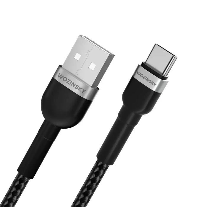 Кабел Wozinsky WNBAC1 USB-A / USB-C 2.4A 1m черен