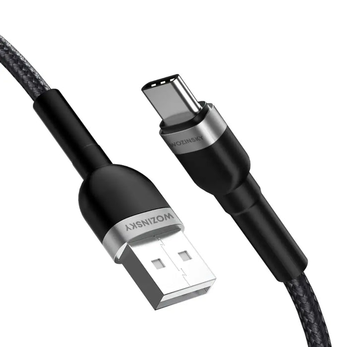 Кабел Wozinsky WNBAC1 USB-A / USB-C 2.4A 1m черен