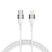 Кабел Wozinsky WSTCL1 Lightning / USB-C PD 27W 1m бял
