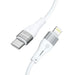 Кабел Wozinsky WSTCL1 Lightning / USB-C PD 27W 1m бял
