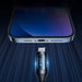Кабел Wozinsky WUCLC1 USB-C към Lightning с LED дисплей 36W