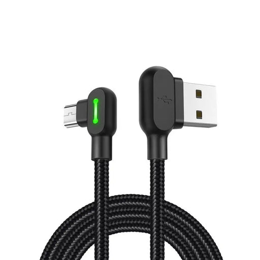 Кабел Xmart Gaming 90* USB microUSB 1.2M