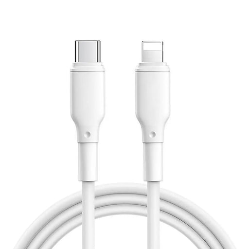 Кабел Xmart Lightning to Type C 1.2m White