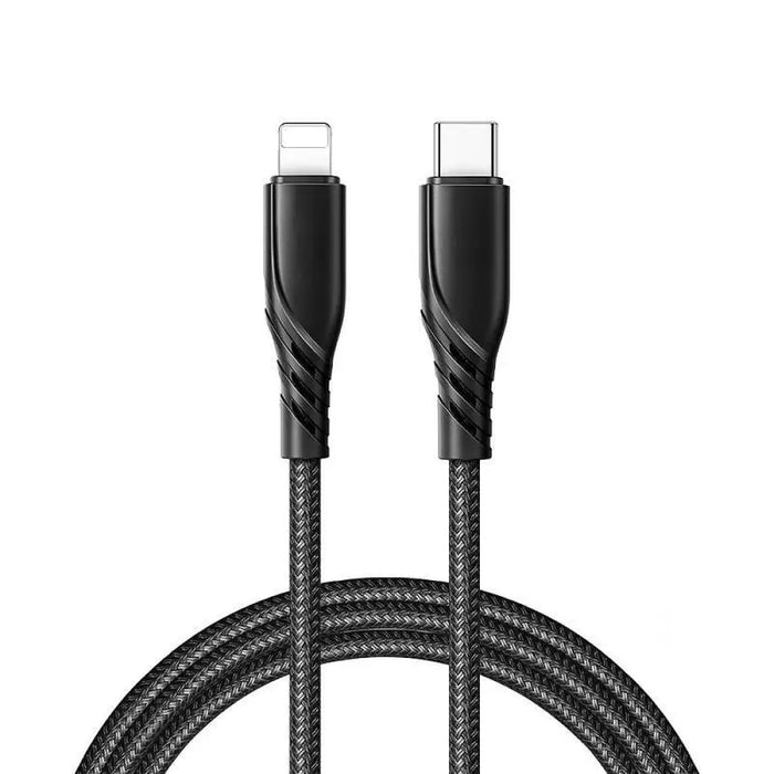 Кабел Xmart Lightning to Type C Greased Series 1.2m Black