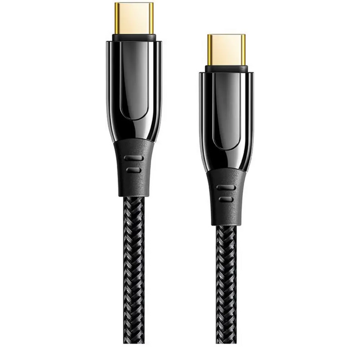 Кабел Xmart Type-C to Type-C 100W Black 1.2m