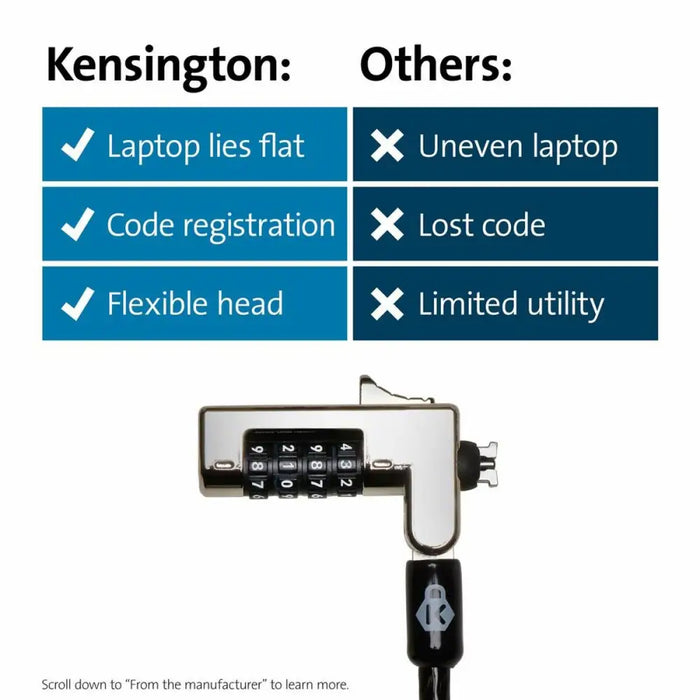 Кабел за безопасност Kensington K60603WW