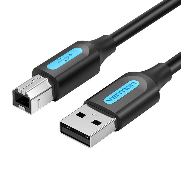 Кабел за принтер Vention COQBJ USB 2.0 A към B 5m черен