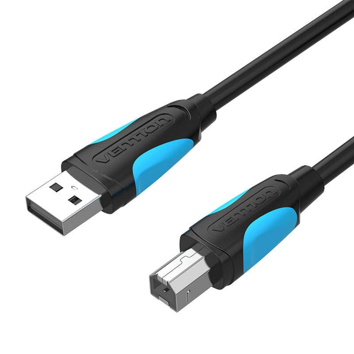 Кабел за принтер Vention VAS-A16-B100 USB-A 2.0 към USB-B 1m