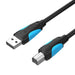 Кабел за принтер Vention VAS-A16-B1000 USB-A 2.0 към USB-B