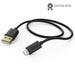 Кабел за зареждане HAMA Lightning 1.5м черен