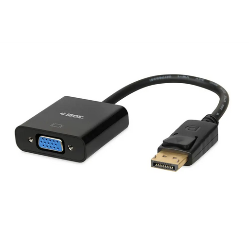 Кабелен адаптер iBox IADPVGA Display Port към VGA