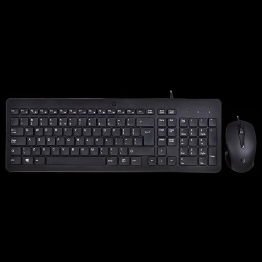 Кабелна мишка и клавиатура HP 150