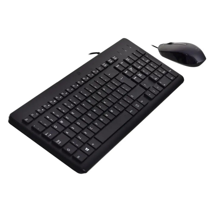 Кабелна мишка и клавиатура HP 150