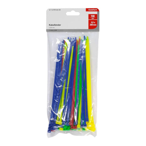 КАБЕЛНИ ВРЪЗКИ VIVANCO 100БР. 61166