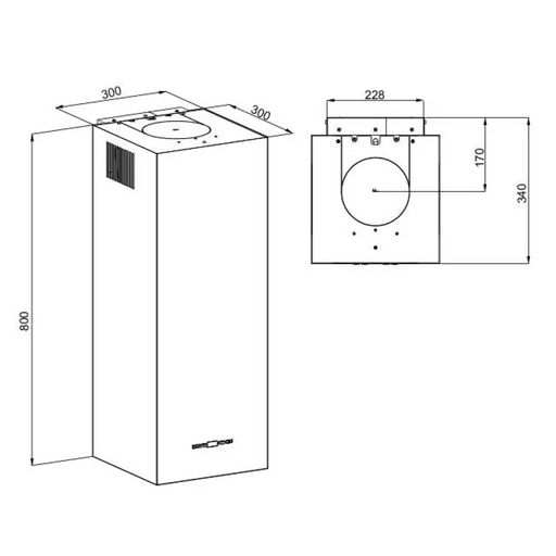 Качулка MAAN Ponza W 830 бяла