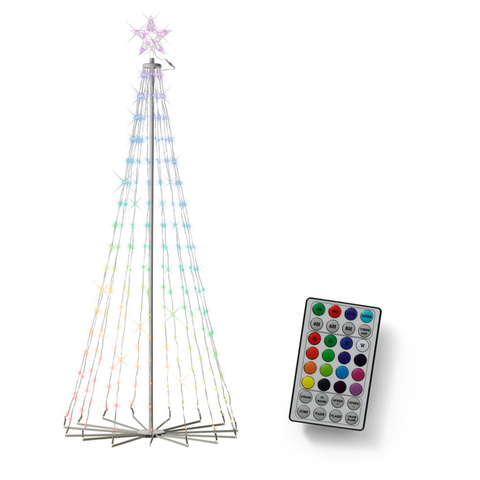 КОЛЕДНА ФИГУРА ДЪРВО 150CM 205LED KAEMINGK