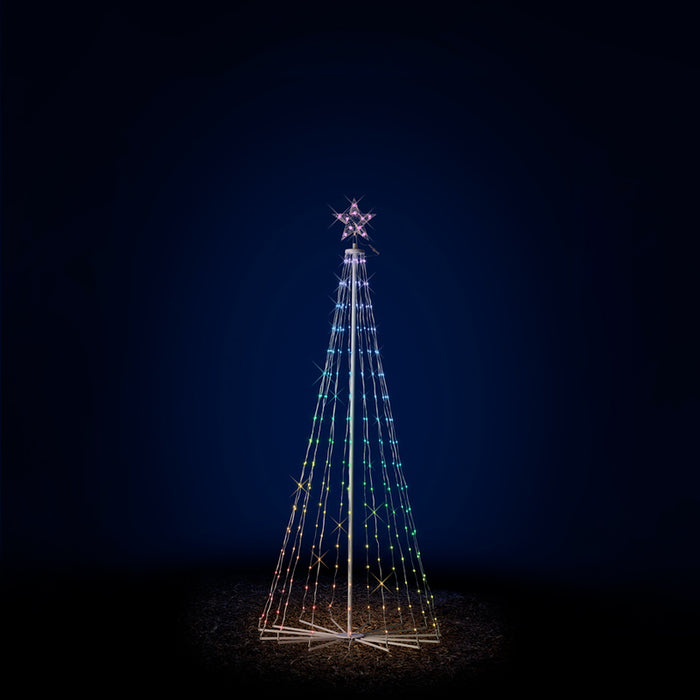 КОЛЕДНА ФИГУРА ДЪРВО 150CM 205LED KAEMINGK