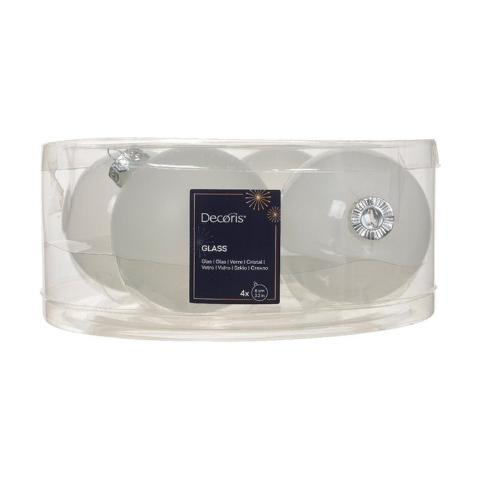 КОМПЛЕКТ КОЛЕДНИ ТОПКИ 8CM 4БР KAEMINGK 141920