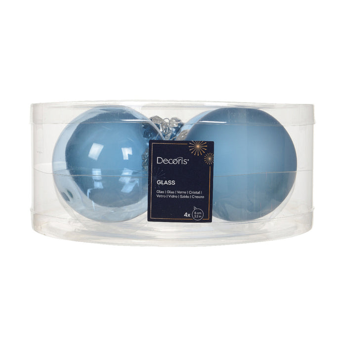 КОМПЛЕКТ КОЛЕДНИ ТОПКИ 8CM 4БР KAEMINGK 141937