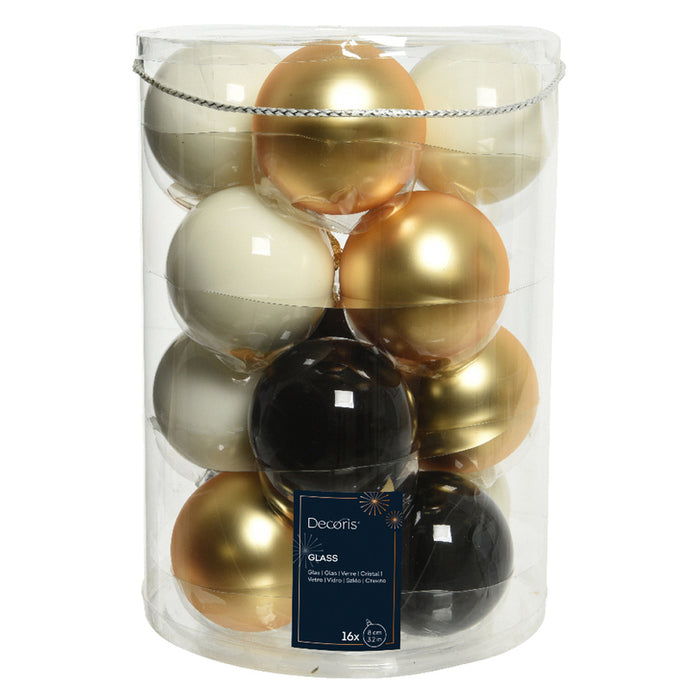 КОМПЛЕКТ КОЛЕДНИ ТОПКИ 8CM 16БР KAEMINGK 140808