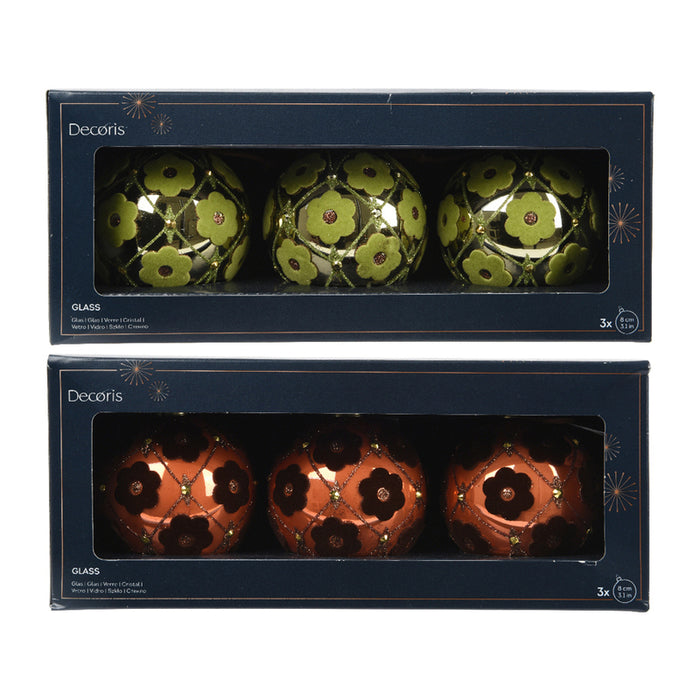 КОМПЛЕКТ КОЛЕДНИ ТОПКИ 8CM 3БР KAEMINGK 70515