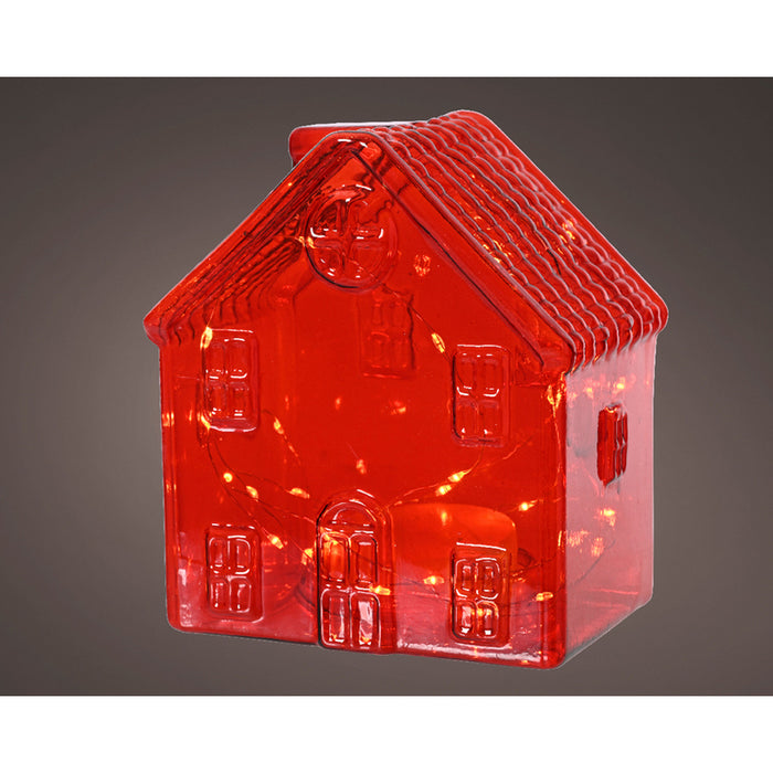 КОЛЕДНА СВЕТЕЩА КЪЩА 10CM KAEMINGK 487637