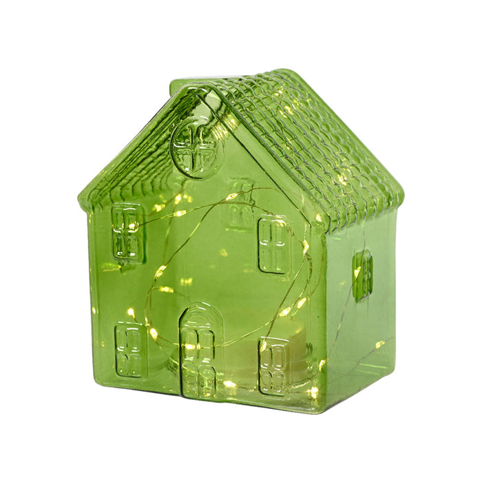 КОЛЕДНА СВЕТЕЩА КЪЩА 10CM KAEMINGK 487638