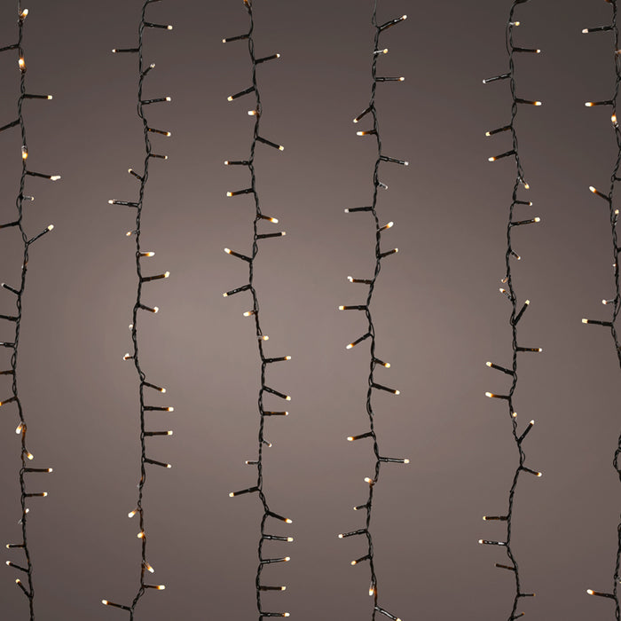 КОЛЕДНО ОСВЕТЛЕНИЕ КАСКАДА 1080LED 240СМ KAEMINGK 490574