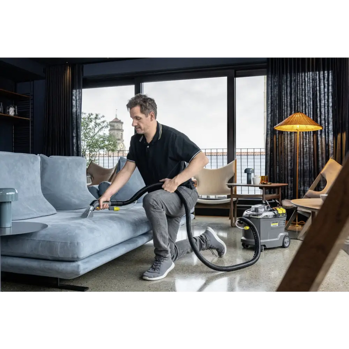 Kärcher Puzzi 8/1 Барабанна прахосмукачка Wet 1200 W Без