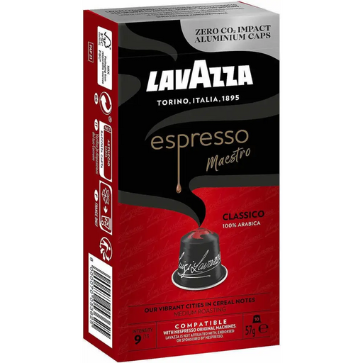 КАФЕ КАПСУЛИ 10 БРОЯ LAVAZZA NES ALU CLASSICO