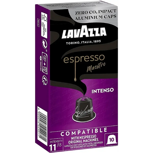КАФЕ КАПСУЛИ 10 БРОЯ LAVAZZA NES ALU INTENSO