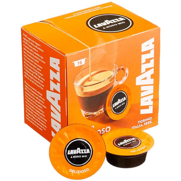 КАФЕ КАПСУЛИ 16 БРОЯ LAVAZZA A MODO MIO DELIZIOSO