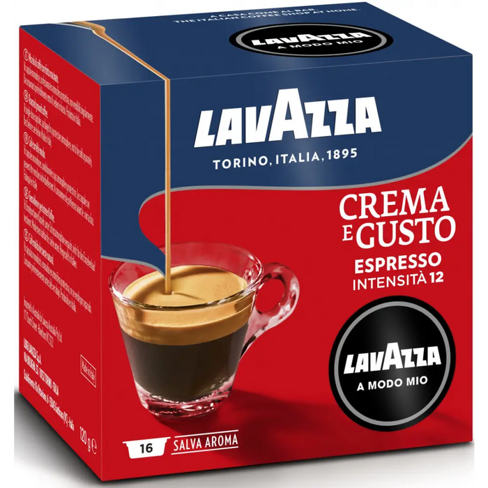 Кафе капсули LAVAZZA A Modo Mio CREMA E GUSTO 16 бр капсули