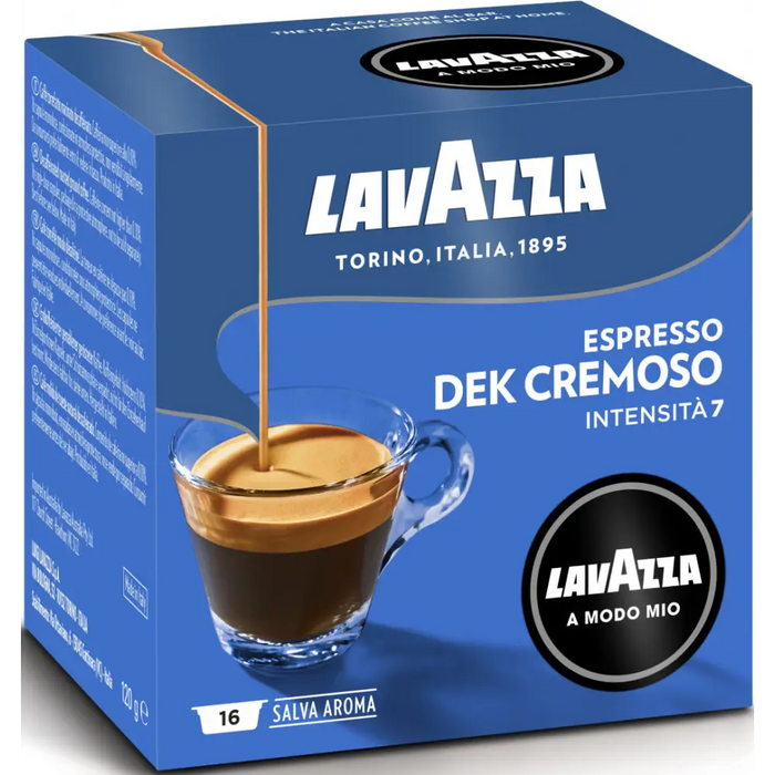 Кафе капсули LAVAZZA A Modo Mio DEK CREMOSO 16 бр капсули