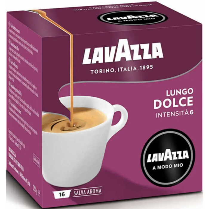 Кафе капсули LAVAZZA A Modo Mio LUNGO DOLCE 16 бр капсули