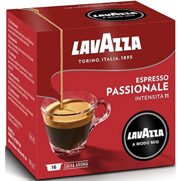 Кафе капсули LAVAZZA A Modo Mio PASSIONALE 16 бр капсули