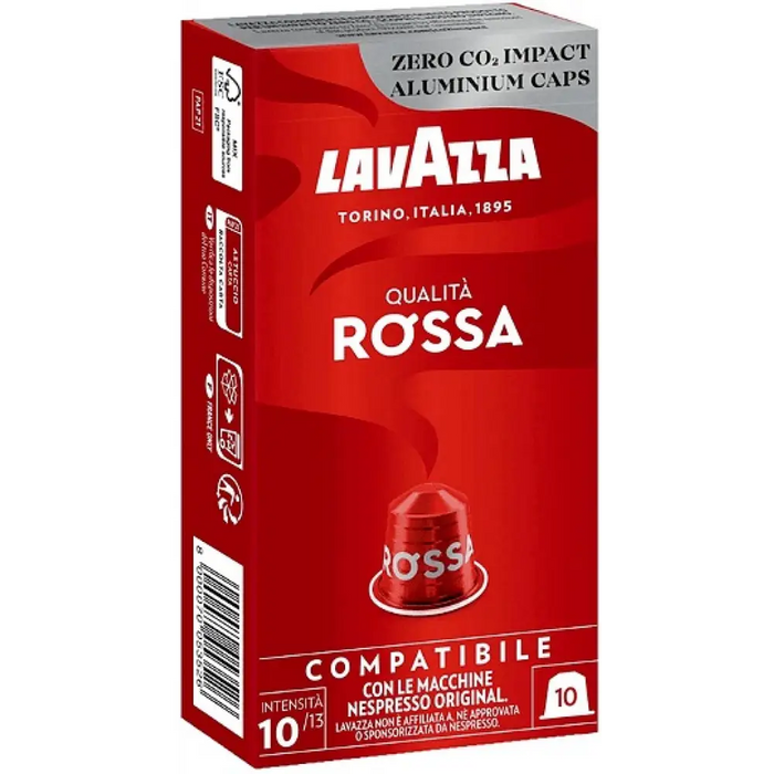 КАФЕ КАПСУЛИ LAVAZZA ALU QUALITA ROSSA 10БР.