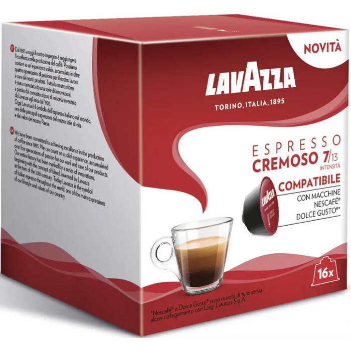 Кафе капсули LAVAZZA DOLCE GUSTO CREMOSO 16 бр капсули