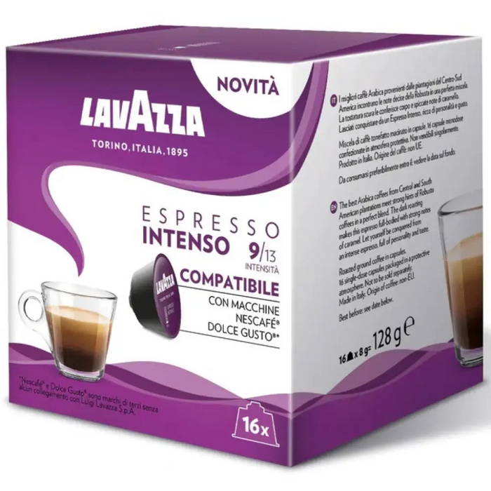 Кафе капсули LAVAZZA DOLCE GUSTO INTENSO 16 бр капсули