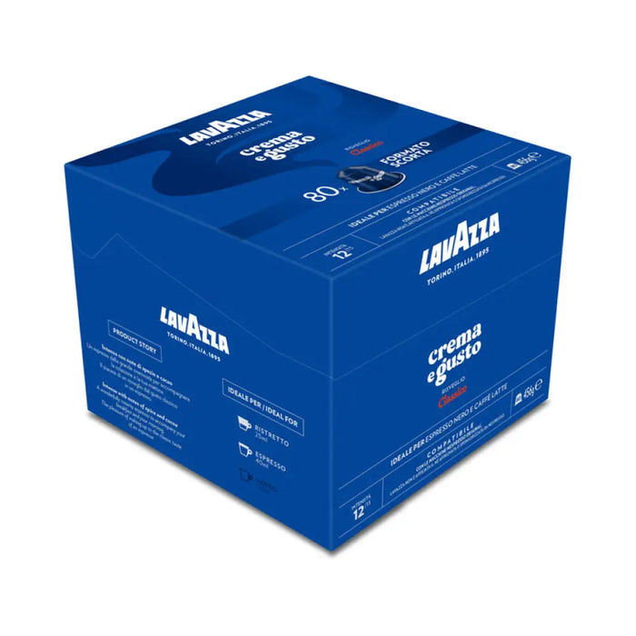 КАФЕ КАПСУЛИ NES ALU CREMA E GUSTO 80 БРОЯ LAVAZZA