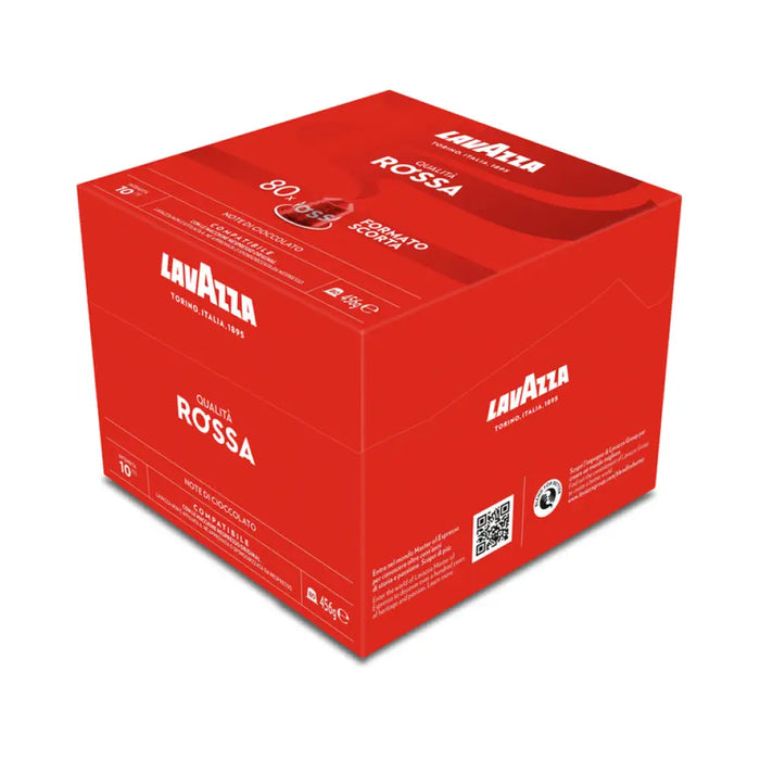 КАФЕ КАПСУЛИ NES ALU QUALITA ROSSA 80 БРОЯ LAVAZZA