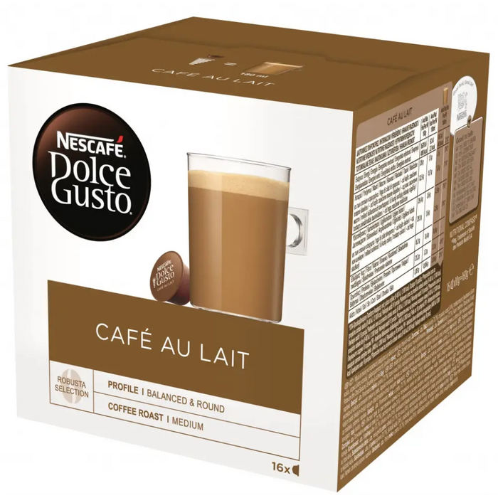 Кафе капсули NESCAFE Dolce Gusto Cafe Au Lait 16 напитки