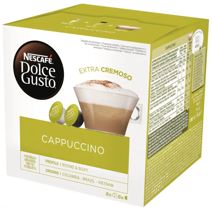 Кафе капсули NESCAFE Dolce Gusto Cappuccino 8 напитки