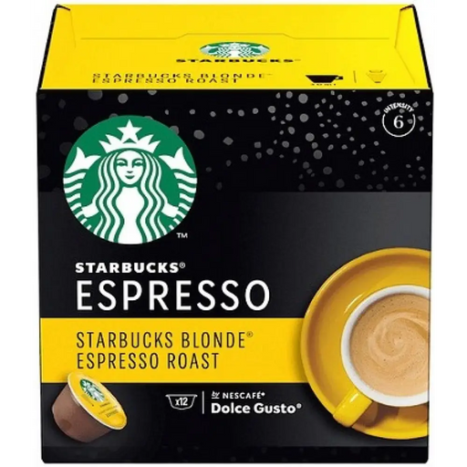 Кафе капсули STARBUCKS ESPRЕSSO BLONDE ROAST 12 напитки