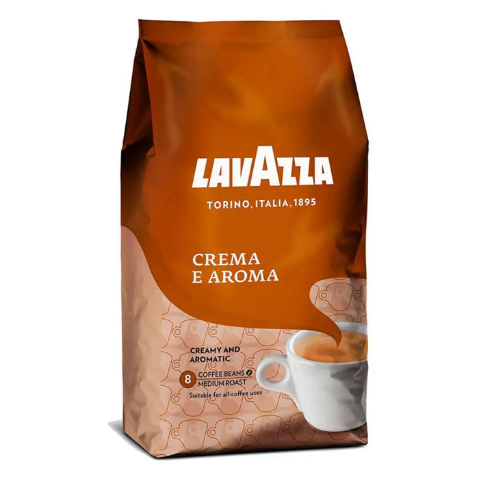 КАФЕ LAVAZZA КРЕМА АРОМА 1 КГ.ЗЪРНА