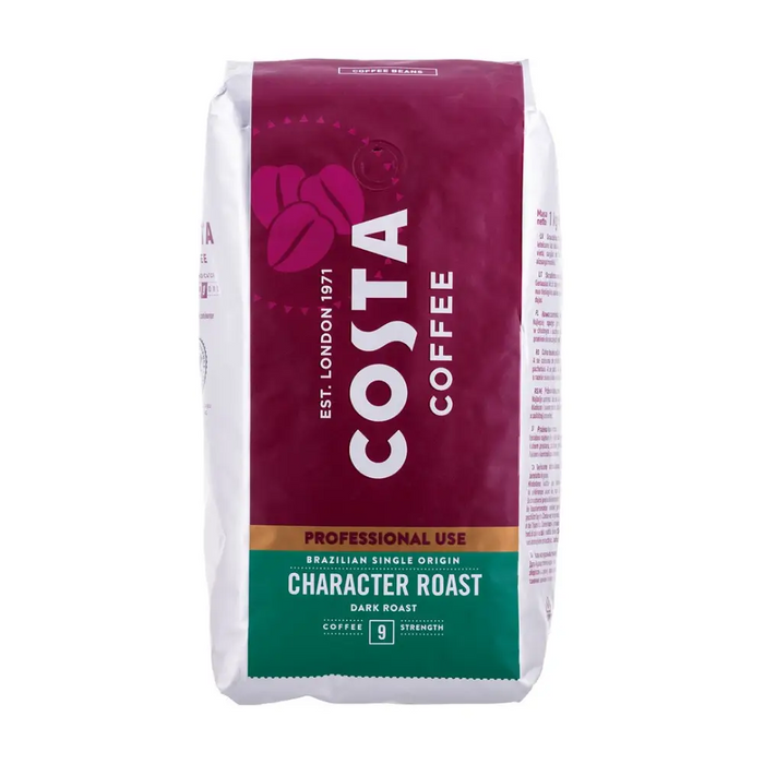 Кафе на зърна COSTA PROFESSIONAL 1KG BRAZILIAN SINGLE ORIGIN