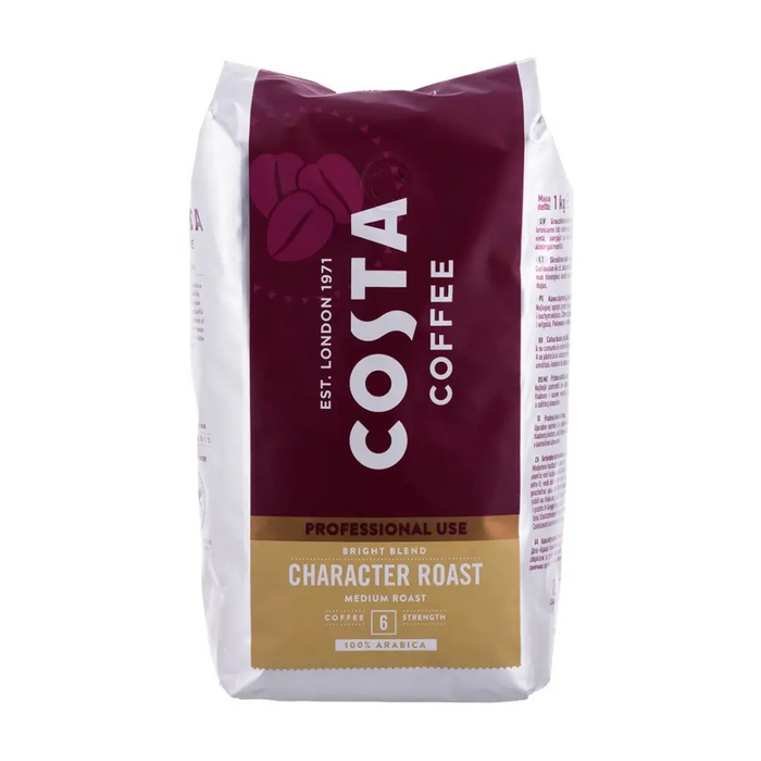 Кафе на зърна COSTA PROFESSIONAL 1KG BRIGHT BL 100% АРАБИКА