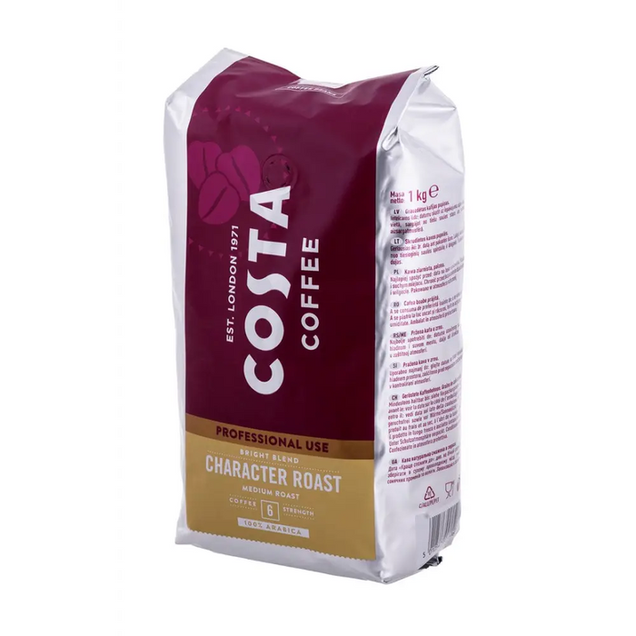 Кафе на зърна COSTA PROFESSIONAL 1KG BRIGHT BL 100% АРАБИКА