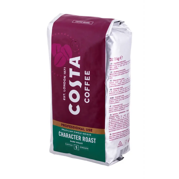 Кафе на зърна COSTA PROFESSIONAL 1KG BRAZILIAN SINGLE ORIGIN