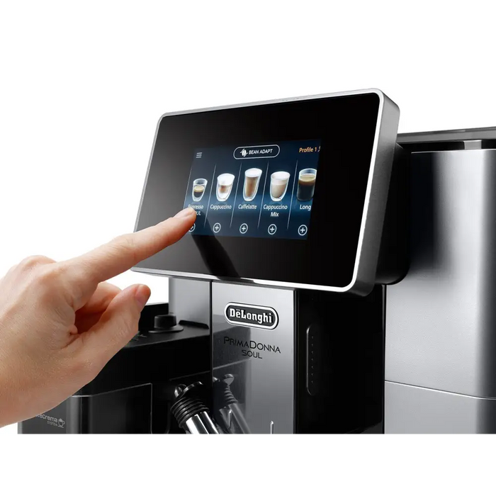 Кафеавтомат DeLonghi ECAM610.55.SB Prima Donna Soul